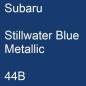 Preview: Subaru, Stillwater Blue Metallic, 44B.